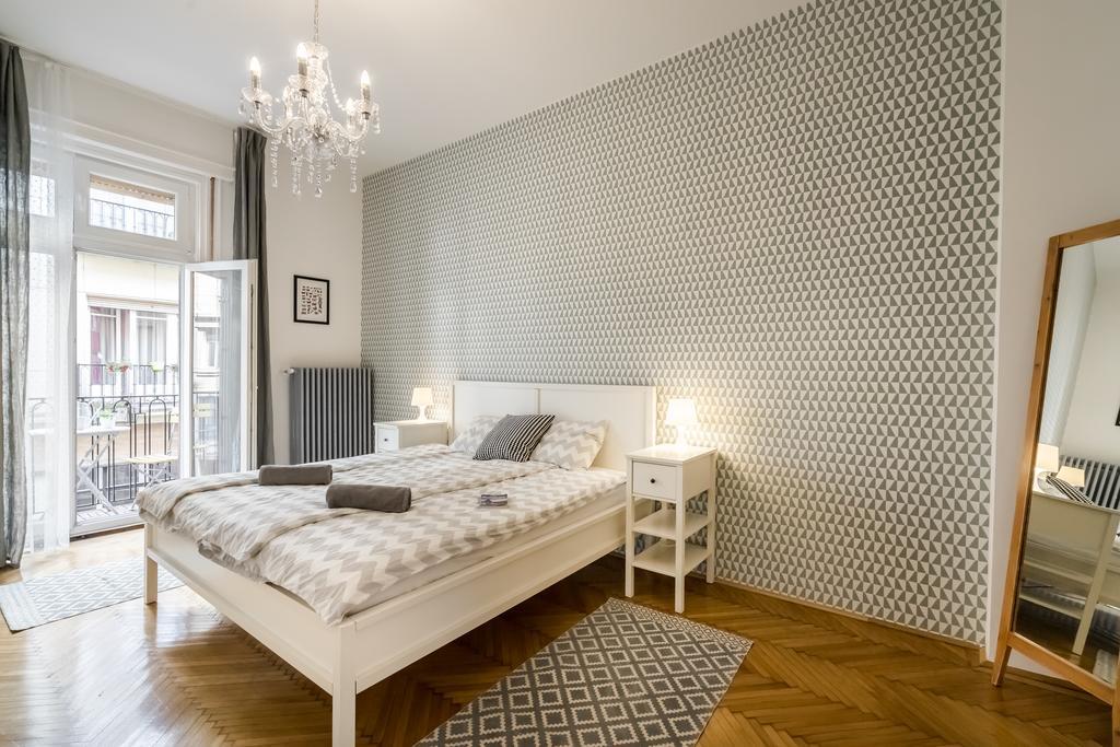Bpr Charming Design Apartment With Balcony, A/C Budapest Eksteriør bilde