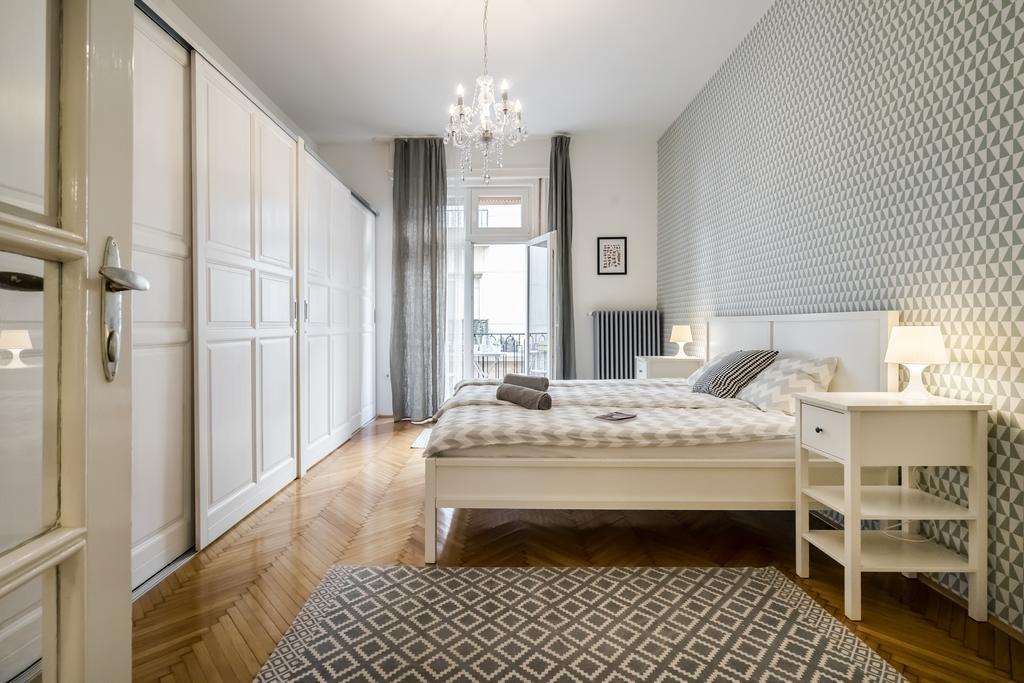 Bpr Charming Design Apartment With Balcony, A/C Budapest Eksteriør bilde