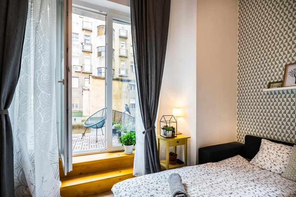 Bpr Charming Design Apartment With Balcony, A/C Budapest Eksteriør bilde