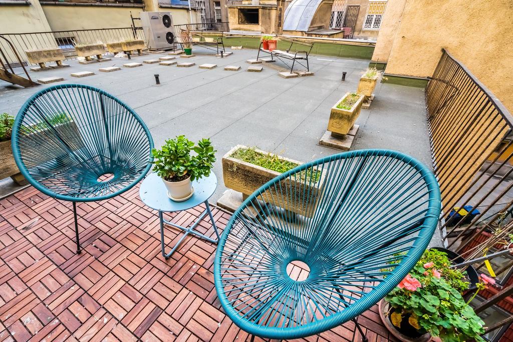 Bpr Charming Design Apartment With Balcony, A/C Budapest Eksteriør bilde